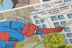 Tapete 1960s Marvel Comic Blau