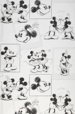 Tapete Mickey Sketches Weiss -Dekor Verkauf 431431 Mickey Sketches 2880x1440