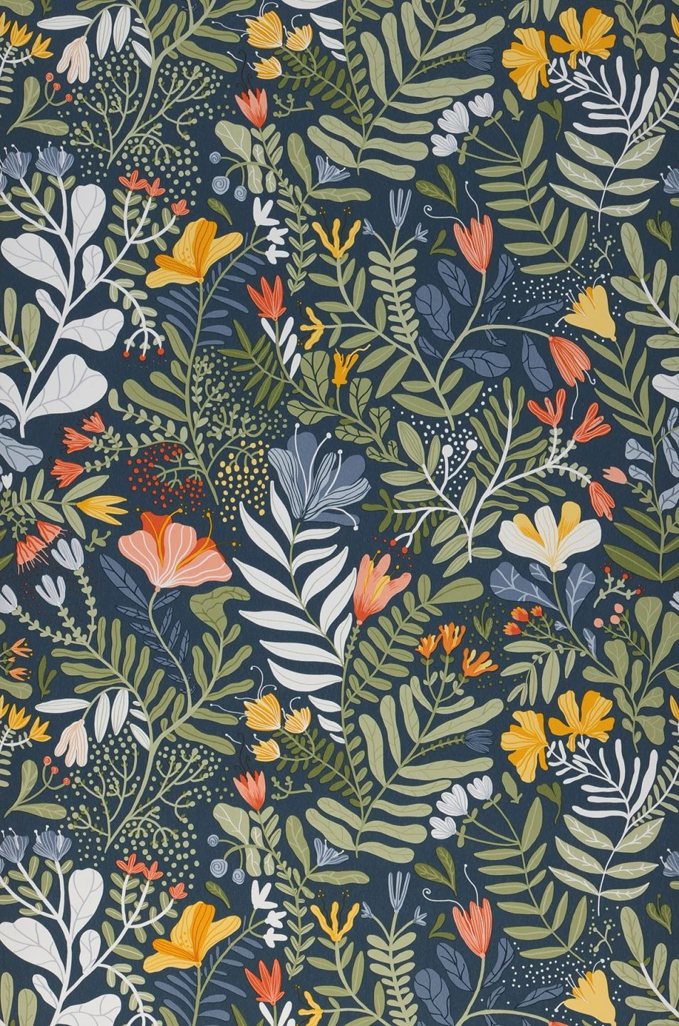 Tapete Pavonia Graublau 4 Tapete Pavonia Graublau - Image 2