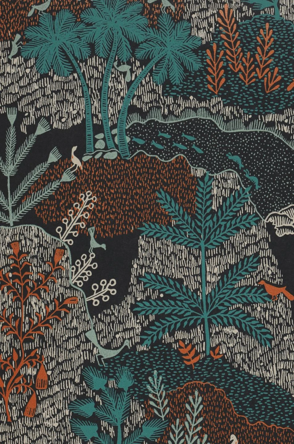 Tapete Tammi Minttürkis 4 Tapete Tammi Minttürkis – Bild 2