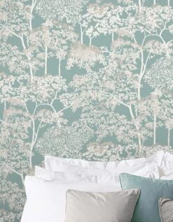 Tapete Arboleda Türkis -Dekor Verkauf Arboleda B 431782 2880x1440