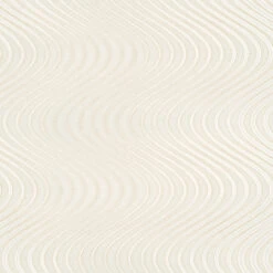 Colani Vliestapete Legend Wellen Creme Weiß Glanz 59821