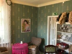 Tapete Danne Minttürkis -Dekor Verkauf Danne B 491032 2880x1440