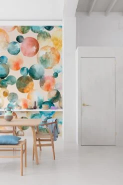 Digitaldruck Aquarell Planeten Orange Blau Rot ML4101 -Dekor Verkauf Digitaldruck Aquarell Planeten Orange Blau Rot ML4101 63217731 1