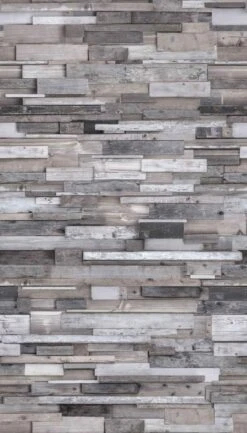 Digitaldruck Vlies-Fototapete 3D Holzwand Grau | EP6002 -Dekor Verkauf Digitaldruck Vlies Fototapete 3D Holzwand Optik 1