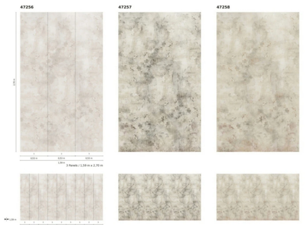 Fototapete Vlies Vintage Beton-Design Grau Beige 47257 5 Fototapete Vlies Vintage Beton-Design Grau Beige 47257 - Image 3