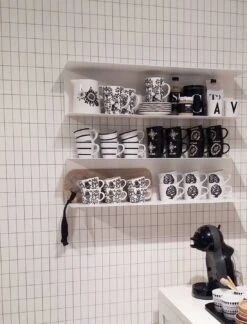 Ferm LIVING Tapete Grid Weiss -Dekor Verkauf Grid B 420221 2880x1440