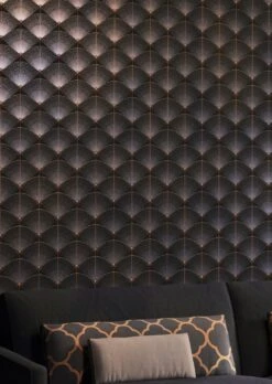 Tapete Hiromono Schwarzblau -Dekor Verkauf Hiromono B 625813 2880x1440