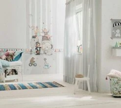 Dekor Verkauf -Dekor Verkauf Kinder Wandbild Zirkusmanege grau bunt Jonas Koetz 46508 192164