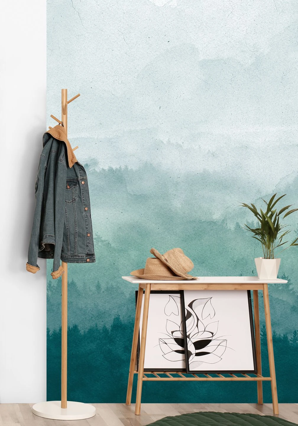 Wandbild Ligea Grüntöne 3 Wandbild Ligea Grüntöne