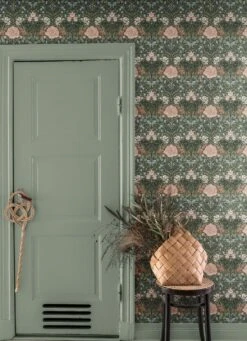 Tapete Lovisa Tannengrün -Dekor Verkauf Lovisa A 485072 2880x1440