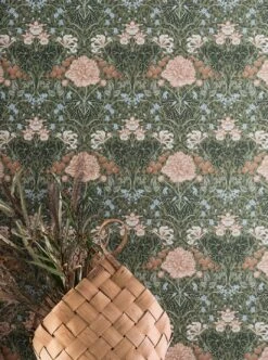 Tapete Lovisa Tannengrün -Dekor Verkauf Lovisa B 485072 2880x1440