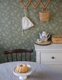 Tapete Patricia Schilfgrün -Dekor Verkauf Patricia E 452021 2880x1440