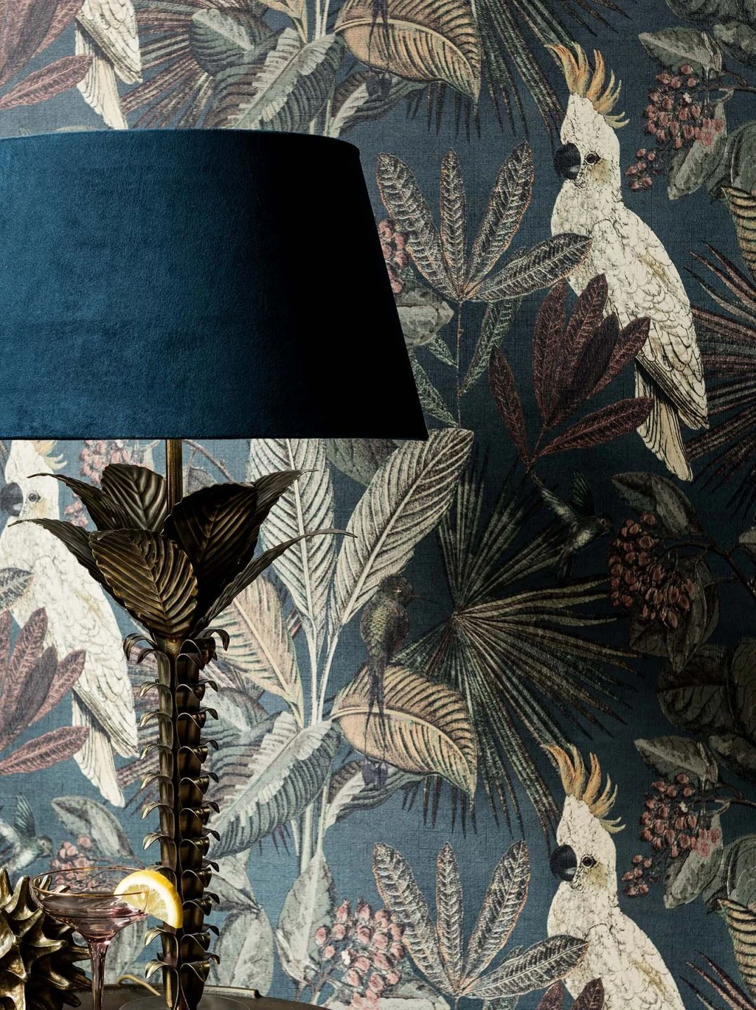 Tapete Sahra Blaugrün 3 Tapete Sahra Blaugrün