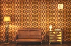 Tapete Sinon Orange -Dekor Verkauf Sinon M 410495 2880x1440