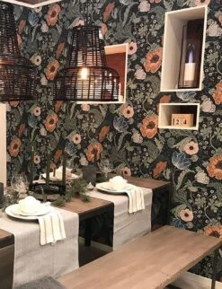 Tapete Soria Anthrazit -Dekor Verkauf Soria B 485001 2880x1440