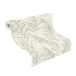 Tapete Barbara Home Collection Floral Blätter Weiß-Grün 7 Tapete Barbara Home Collection Floral Blätter Weiß-Grün -Dekor Verkauf Tapete Barbara Home Collection Floral Blaetter Weiss Gruen 63212143