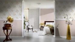 A.S. Creation Tapete Vlies Einfarbig Meliert Rosa Glanz 30423-5 -Dekor Verkauf Tapete Einfarbig beige AS Romantica 30423 5 1529 1