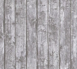 A.S. Creation Tapete Kinder Holz-Optik Bretter Grau 35841-2