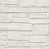 A.S. Creation Vlies Tapete Steinoptik Naturstein Grau Weiss 6623-16 -Dekor Verkauf Tapete Stein Naturstein AS Creation Grau Weiss 662