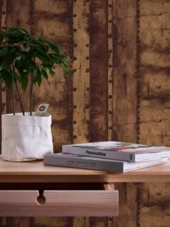 A.S. Creation Tapete Vlies 37743-3 Industrie Optik Eisen Braun -Dekor Verkauf Tapete Vlies 37743 3 Optik Eisen braun 63205790 1