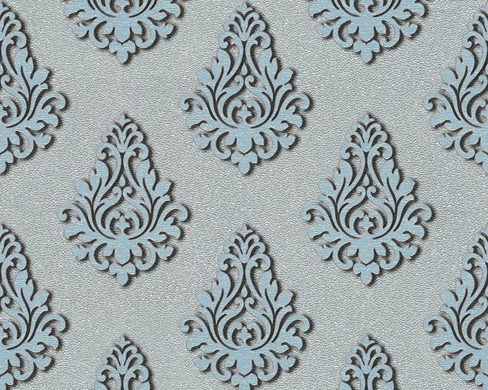 Tapete Vlies Architects Paper Barock Silber Glanz 95981-6 3 Tapete Vlies Architects Paper Barock Silber Glanz 95981-6