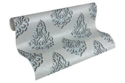 Tapete Vlies Architects Paper Barock Silber Glanz 95981-6 6 Tapete Vlies Architects Paper Barock Silber Glanz 95981-6 -Dekor Verkauf Tapete Vlies Barock Strukturiert silber Metallic 1