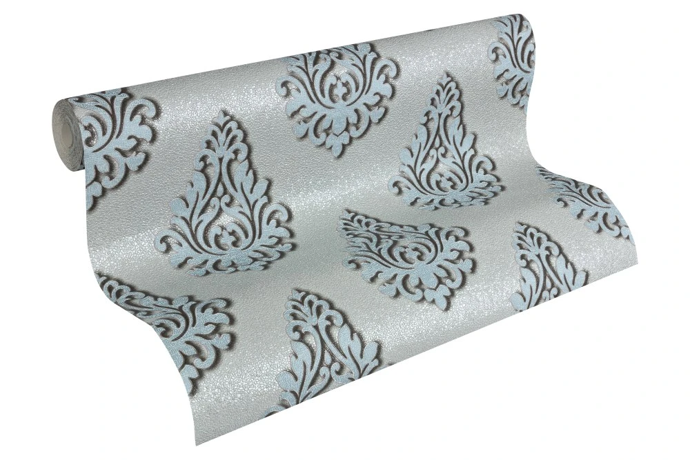 Tapete Vlies Architects Paper Barock Silber Glanz 95981-6 4 Tapete Vlies Architects Paper Barock Silber Glanz 95981-6 - Image 2