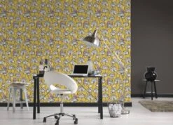 A.S. Creation Vlies Tapete Floral Vögel Goldgelb Weiß AS Creation 36317-3 8 A.S. Creation Vlies Tapete Floral Vögel Goldgelb Weiß AS Creation 36317-3 -Dekor Verkauf Tapete Vlies Blumen Voegel goldgelb weiss AS Cre 1
