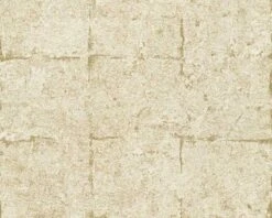 Tapete Vlies Daniel Hechter Betonoptik Kacheln Gold 36131-2