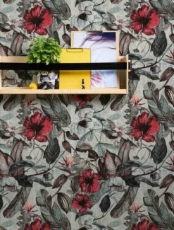 A.S. Creation Tapete Vlies Dschungel Blumen Grau Grün 37216-1 -Dekor Verkauf Tapete Vlies Dschungel Blumen grau gruen 37216 1 63202184 4