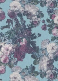 Tapete Vlies Elle Floral Rosen Blau Glitzer 10153-18 -Dekor Verkauf Tapete Vlies Elle Floral Rosen blau Glitzer 10153 18 63207006