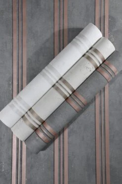 Tapete Vlies Gestreift Metallic Glitzer Greige 32636 -Dekor Verkauf Tapete Vlies Gestreift Metallic Glitzer greige 32636 63206232 1