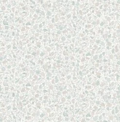 Tapete Vlies Granit Weiß Blau Glanz Artisan 124957