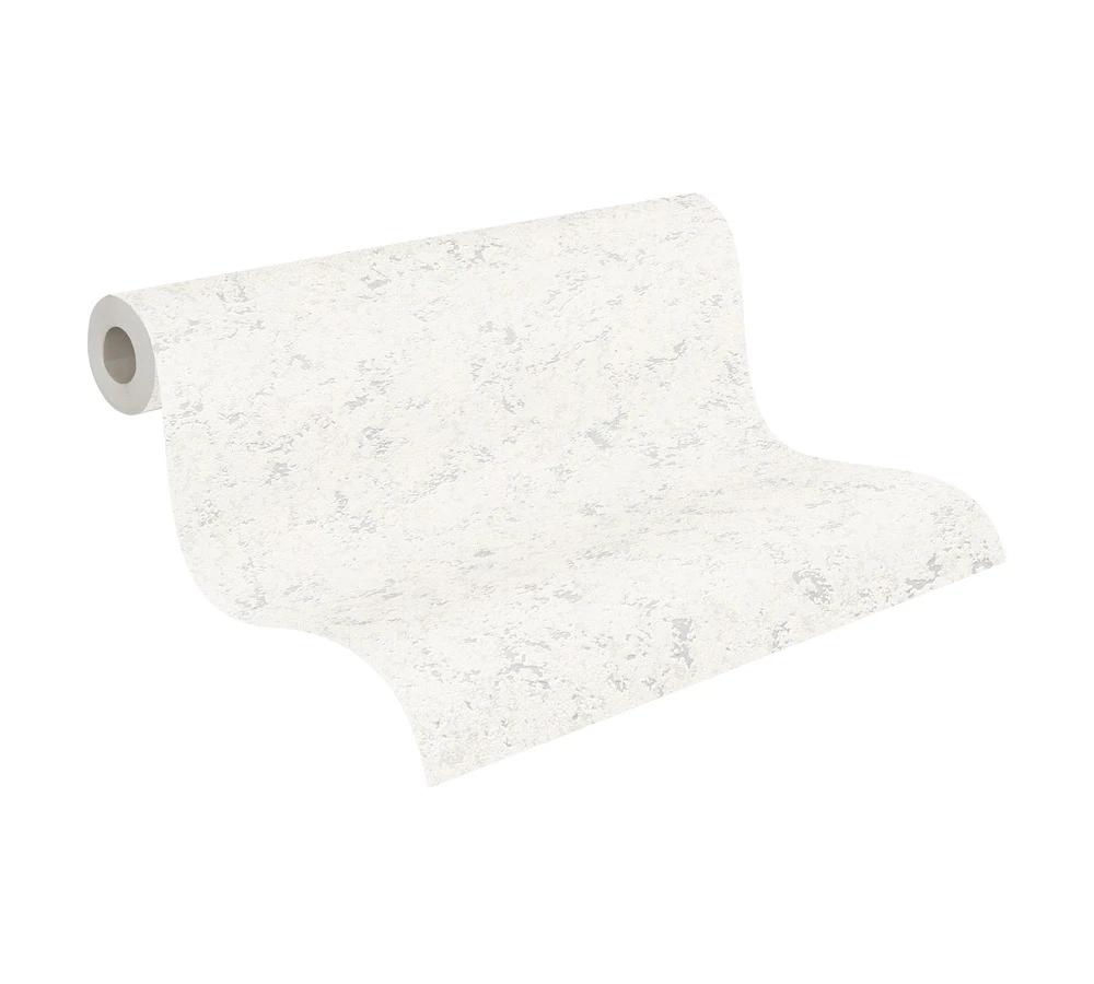 A.S. Creation Tapete Vlies Metallic Meliert Weiß Metallic 3777-15 3 A.S. Creation Tapete Vlies Metallic Meliert Weiß Metallic 3777-15