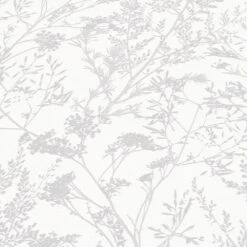 Tapete Vlies Pflanzen Floral Weiß Silber 10251-01 11 Tapete Vlies Pflanzen Floral Weiß Silber 10251-01 -Dekor Verkauf Tapete Vlies Pflanzen Floral weiss silber 10251 01 63209987 2