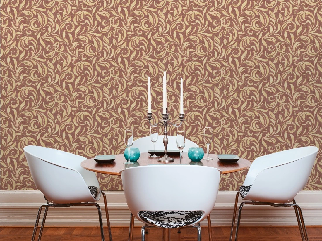 Tapete Vlies Architects Paper Ranken Rotbraun Glanz 95940-3 5 Tapete Vlies Architects Paper Ranken Rotbraun Glanz 95940-3 - Image 3