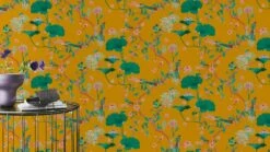 Tapete Vlies Rasch Blätter Vögel Gelb Grün 539448 -Dekor Verkauf Tapete Vlies Rasch Blaetter Voegel gelb gruen 539448 63208795 1