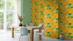 Tapete Vlies Rasch Blätter Vögel Gelb Grün 539448 -Dekor Verkauf Tapete Vlies Rasch Blaetter Voegel gelb gruen 539448 63208795 2