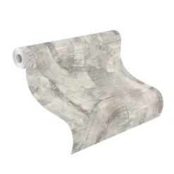 Tapete Vlies Rasch Halbkreise Grau Bronze 554779 -Dekor Verkauf Tapete Vlies Rasch Halbkreise grau bronze 554779 63211776 7