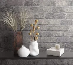 Tapete Vlies Steinmauer 3D Granulat Creme Brique 58411 -Dekor Verkauf Tapete Vlies Steinmauer 3D Granulat creme Brique 58411 192119 1