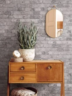 Tapete Vlies Steinmauer 3D Granulat Creme Brique 58411 -Dekor Verkauf Tapete Vlies Steinmauer 3D Granulat creme Brique 58411 192119 2