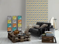 A.S. Creation Tapete Vlies 30526-7 Uni-Design Strukturiert Graubeige -Dekor Verkauf Tapete Vlies Uni Design Struktur graubeige 30526 1