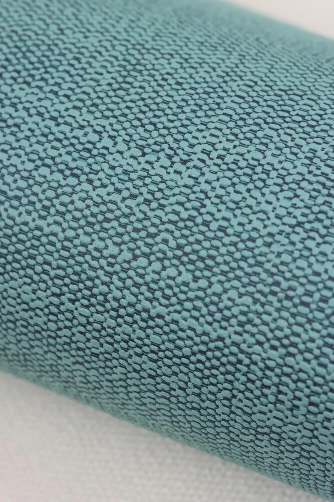 Tapete Vlies Uni Textilstruktur Türkis Rasch 700473 5 Tapete Vlies Uni Textilstruktur Türkis Rasch 700473 - Image 3