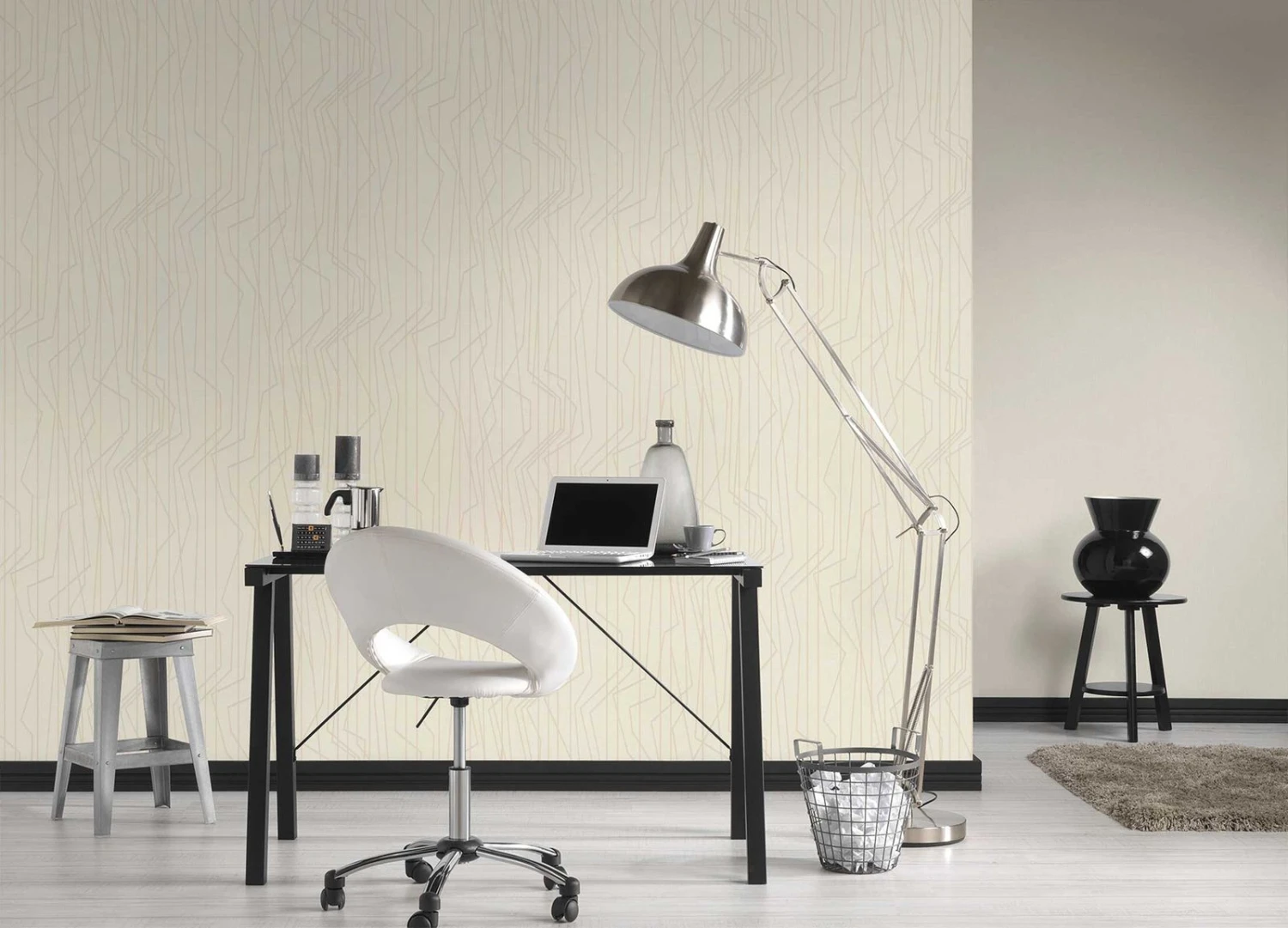 A.S. Creation Tapete Vlies Uni Textur Creme-beige 36882-6 4 A.S. Creation Tapete Vlies Uni Textur Creme-beige 36882-6 - Image 2