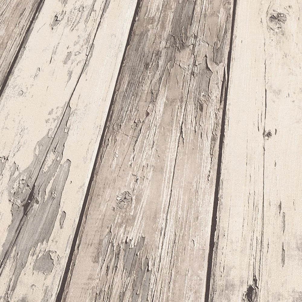 Tapete Vlies Vintage Holz-Optik Beige Creme 10200-11 6 Tapete Vlies Vintage Holz-Optik Beige Creme 10200-11 - Image 4