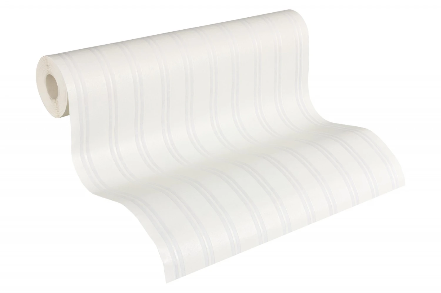 A.S. Creation Tapete Vlies Streifen Weiß Meistervlies 2435-15 4 A.S. Creation Tapete Vlies Streifen Weiß Meistervlies 2435-15 - Image 2