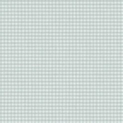 Vinyltapete Kleinkariert Beige Türkis Textil 007867