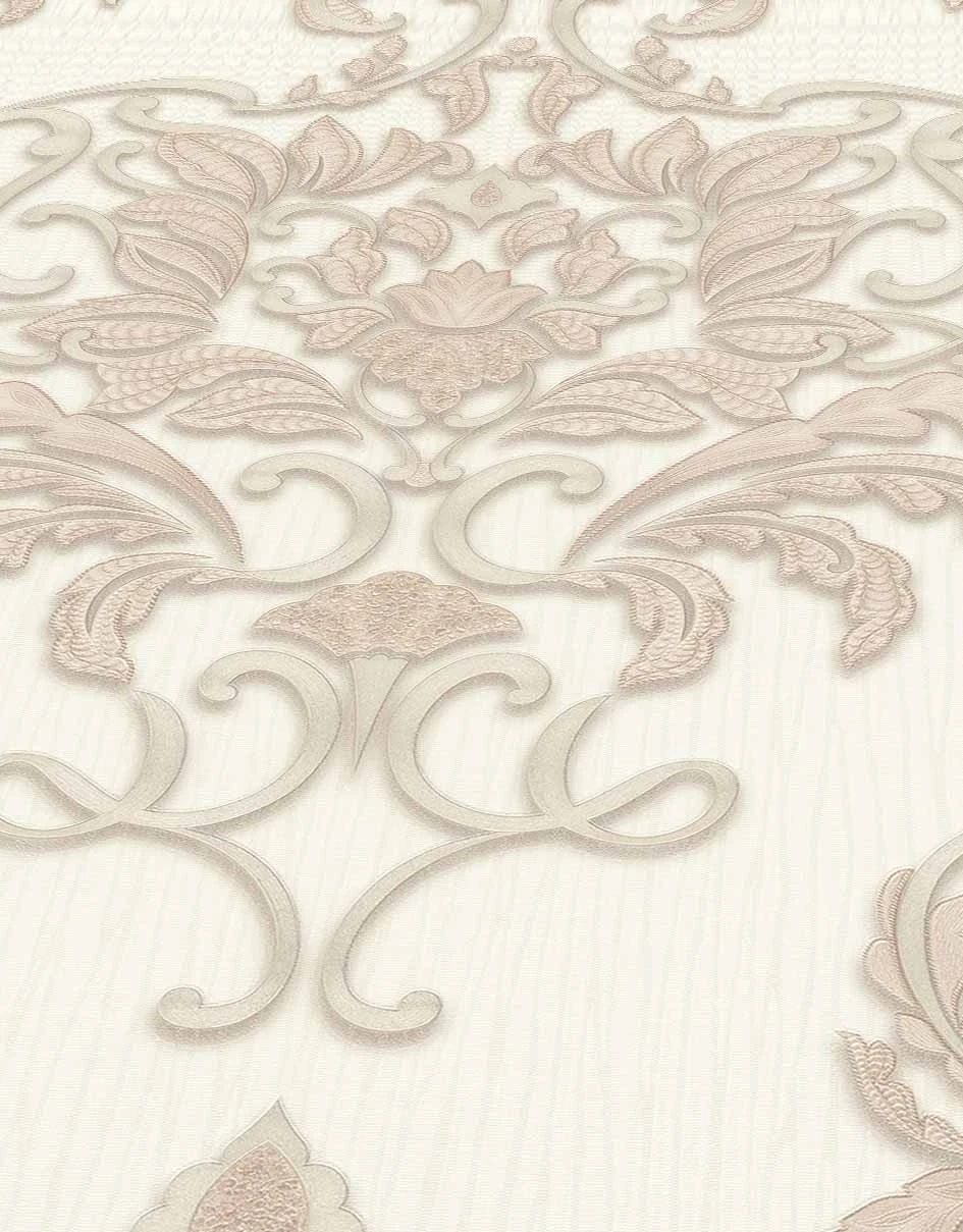 Vliestapete Erismann 10102-14 Barockdesign Beige Weiß 8 Vliestapete Erismann 10102-14 Barockdesign Beige Weiß - Image 6