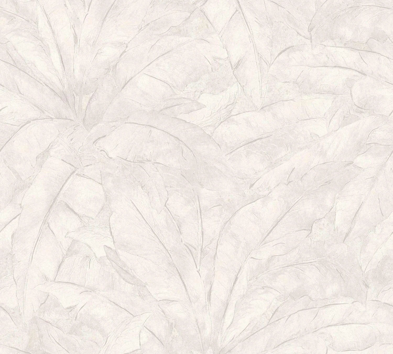 Vliestapete Blätter Tropisch Hellgrau Glanz 36927-4 3 Vliestapete Blätter Tropisch Hellgrau Glanz 36927-4